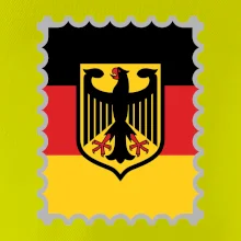 Německá známka - vlajka