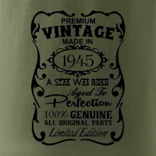 Vintage Etiketa - 1945