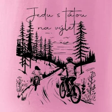 Cyklistika  - Jedu s tátou na výlet - Táta a dcera