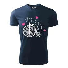 Crazy bike girl