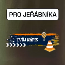 Stavba - vlastní nápis - jeřábník