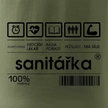 Čárový kód sanitářka