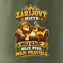 Záříjový mistr -  můj gauč, moje pivo, moje pravidla