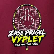 Badminton prasklý výplet