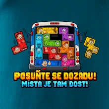 Posuňte se dozadu místa je tam dost
