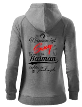 Nesnáším být sexy - nápis - barman / barmanka