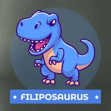 Dinosauří jména - modrý dinosaurus