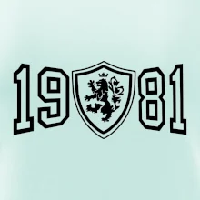 Narozeninový motiv - znak - 1981