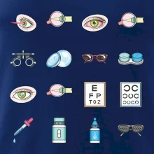 Oční lékař ikony