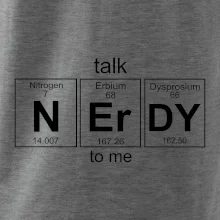 Talk nerdy - periodická tabulka