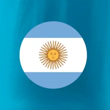 Argentina vlajka kulatá