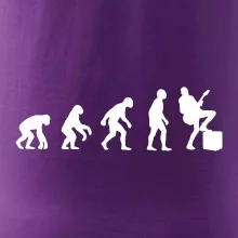 Evoluce kytarista - noha na kombu