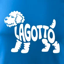 Lagotto nápis v těle