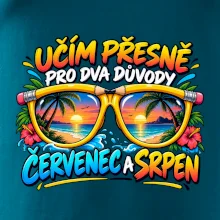 Učím kvůli červenci a srpnu letní prázdniny