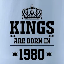 Kings are born in 1980