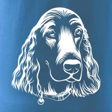 Kokršpaněl - hlava kreslená