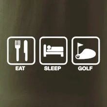 Eat sleep golf