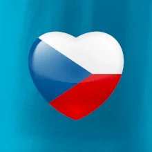 České srdce - vlajka
