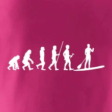 Evoluce paddleboard muž