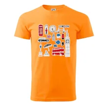 Velká Británie - kreslené ikonky