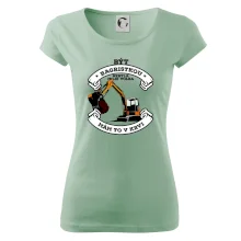 Bagr - být bagristkou nebyla moje volba