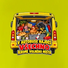V autobuse najdeš všechno kromě volného místa