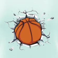 Basketbal míč v triku