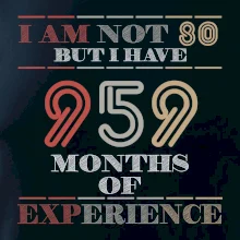 80 years 959 months of experience