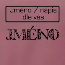 Folklor - jméno - nápis