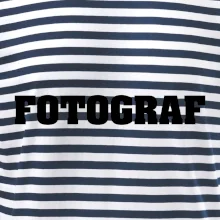 Novinář nápis - Fotograf