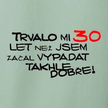 Trvalo mi 30 let než jsem začal vypadat takhle dobře