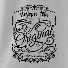 Vintage nejlepší teta 100% kvalita