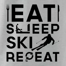 Eat sleep ski repeat