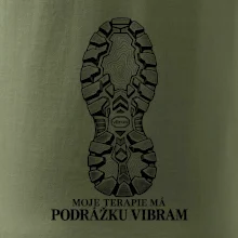 Moje terapie má podrážku Vibram