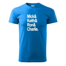 Mick Keith Ron Charlie