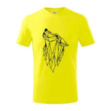 Geometrie - vlk - vyjící