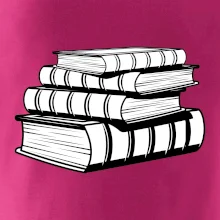 Knihy černobílé na sobě