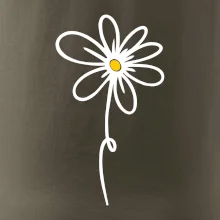 Kopretina - dole na výšku