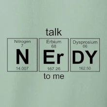 Talk nerdy - periodická tabulka