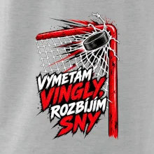 Hokejový střelec vymetá vingly