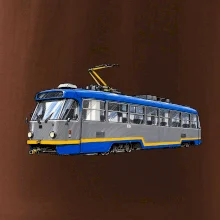 T3R SLF modrošedá kresba fixem