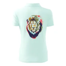 Hlava lva kreslená jednoduchá