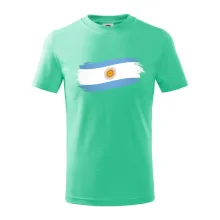 Argentina vlajka okousaná