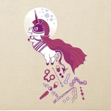 Drsný jednorožec (Pecka design)