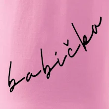 Mikina babička se jmény dětí