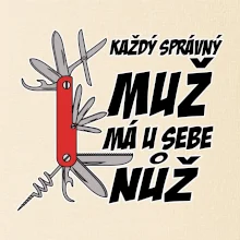 Každý správný muž, má u sebe nůž