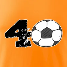 Fotbal kulaté narozeniny 40