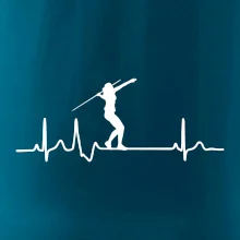 EKG hod oštěpem žena