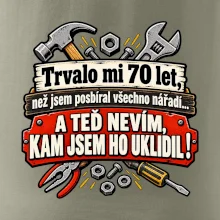 Trvalo mi  70 let, než jsem posbíral všechno nářadí