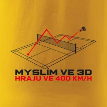 Badminton myslím ve 3d